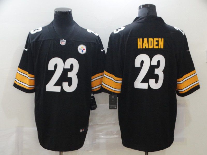 Men Pittsburgh Steelers #23 Haden Black Nike Limited Vapor Untouchable NFL Jerseys